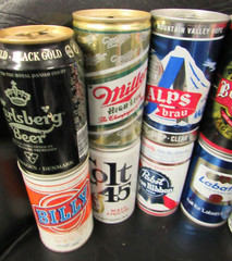 1960’s to present vintage assorted various brands beer 20 cans starter set # 2