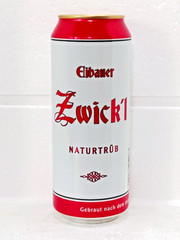 Zwick’l by Eibauer Empty Beer Can 500ml Germany 2026 Bottom Open Collectible