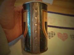 OLD VIENNA 12 OZ STEEL STRAIGHT EDGE BEER CAN CARLING O’KEEFE TORONTO CANADA