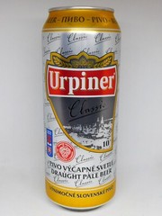 Empty Beer Can URPINER 10 Special for Ukraine 500 ml. Slovakia 2022 Bottom Open!