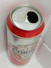 CORGON Empty Beer Can 500ml Slovakia 2011 Top Open Collectible