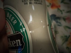 HEINEKEN ROUND EDGE STEEL12 OZ BEER CAN BREWED IN HOLLAND DIPLOME D’HONNEUR
