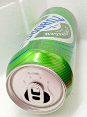 Empty Beer Can TUBORG GREEN 500 ml. Ukraine 2017 Top Open!