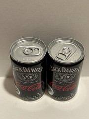 Empty coca cola coke Jack Daniels Can JAPAN Limited 160ml small cans top sealed