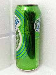Empty Beer Can TUBORG GREEN 500 ml. Ukraine 2017 Top Open!