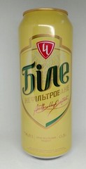 Empty Beer Can BILE Chernigivske Unfiltered White Beer 500 ml. Ukraine 2023 🇺🇦