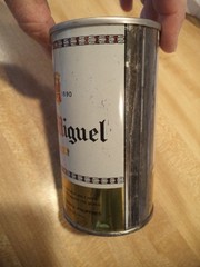 SAN MIGUEL 12 OZ STRAIGHT EDGE STEEL BEER CAN SAN MIGUEL BREWERY PHILIPPINES
