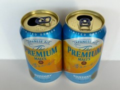 Empty beer Can SUNTORY Premium MALT’S Tokyo 2024 Limited