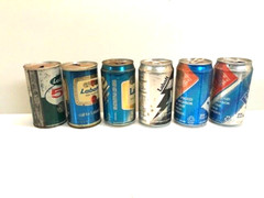 Labatt’s beer cans
