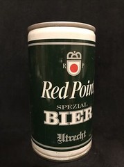 Vintage Red Point Spezial Bier Can Netherlands Oland WOW!!