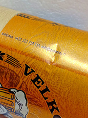 VELKOPOPOVICKY KOZEL Empty Beer Can 500ml Czech Republic 2022 Top Open