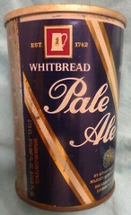 Whitbread Ale Beer Can -Scotland – “BIERE ANGLAISE” ON BOTTOM.- 9.3 Oz @1970’s