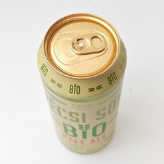 Empty 2022 Pécsi Bio Pale Ale Beer can; 500 ml/16.9 fl oz; BOTTOM (Hungary)