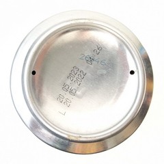 Empty 2022 Benediktiner Hell Beer can; 500 ml/16.9 fl oz; BOTTOM (Germany)