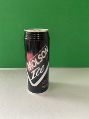 Molson Ice Beer Red Maple Leaf Aluminum 24 Ounce can Toronto Canada