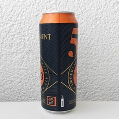 Empty 2025 Ed 5th Element IPA Beer can; 500 ml/16.9 fl oz BOTTOM (Croatia)