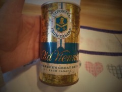OLD VIENNA GREAT BEER 11.5 OZ STEEL STRAIGHT EDGE CAN O’KEEFE TORONTO CANADA
