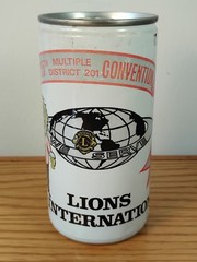 1977 Lions Club International Convention West End XXX Draught Beer Can