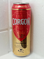 Empty Beer Can CORGON 550 ml. Slovakia 2021 Top Open!