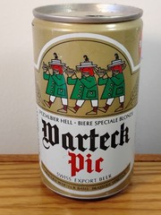 Warteck Swiss Pic Export Beer Can 330ml Steel Basel Switzerland