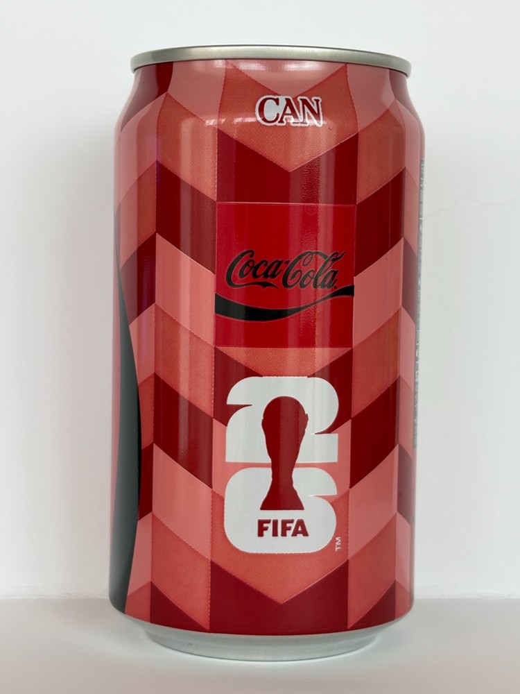 Empty coca cola ZERO 350ml 2026 FIFA World Cup CANADA limited Can Japanese
