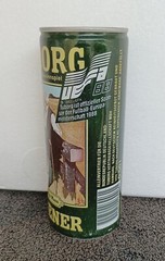 EMPTY Tuborg collectable 500ml beer can special edition EUFA ’88