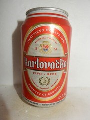 OCOC KARLOVACKO Pivo Beer can from CROATIA (33cl) Empty Beercan !! 01