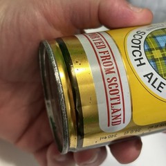MACEWAN’S SCOTCH ALE Vintage Steel Beer Can 11.5 oz Scotland