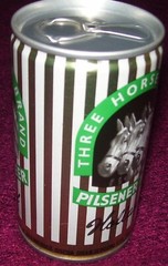 Vintage Three Horses Brand Pilsener Beer Can-Holland-United Dutch Breweries-CS