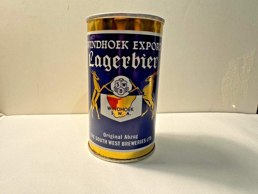WINDHOEK EXPORT LAGERBIER SOUTHWEST BREWERIES WINDHOEK S.W.A. SS/BO