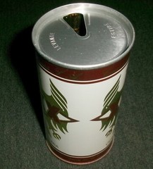 Clean 1965 Tres Equis Beer of Mexico, “Ring Pull” Vintage Beer Can