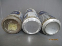 Ornjeboo beer : 3 x empty cans, Netherlands,, export to Israel, 1994 and on