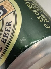 TUBORG De Luxe Empty Beer Can 330 ml Denmark 1990s Top Open Collectible Vintage