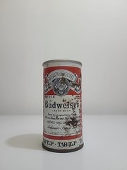Vintage 1960s Budweiser Beer Can