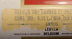 Stella Artois Beer Can – Holland – Steel – .33 L – 11.5 UK Oz @1970’s