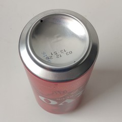 Empty 2024 “Prvo 1664” Beer can; 500 ml; BOTTOM (Osijek Brewery, Croatia)