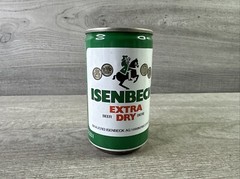 ISENBECK EXTRA DRY BIRRA CERVEZA 11 OZ ALUMIUM BEER CAN HAMM GERMANY empty