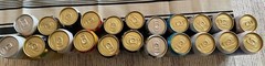 Japan Beer cans x22 empty 350/500 11 pairs VERY RARE KIRIN Suntory ASAHI more!