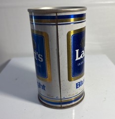Labatts Blue Light Beer Can Empty Push Top Collectible Canada Vintage