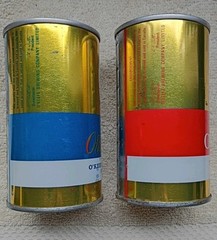 2 DIFFERENT VINTAGE EMPTY CANADIAN Beer Cans – O’KEEFE ALE – OLD VIENNA