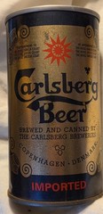 Carlsberg Beer Can – Denmark – Steel – 35.5 cl – 12 Ounces @Early 1970’s
