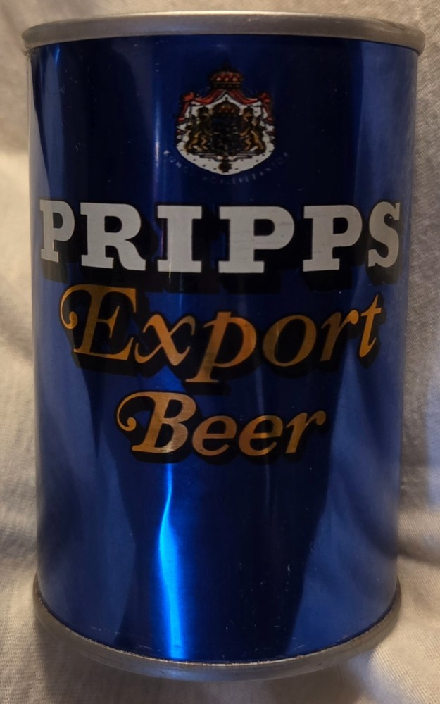 Pripps Export Beer Can – Sweden – Steel – 28.4 cl – 9.6 Ounce @1970’s