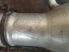 Venezuela 1930s Beer Jar Cerveza Caracas