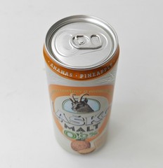Empty 2025 Laško Pineapple Malt 0.0% Beer can; 330 ml/11.2 fl oz (Slovenia)