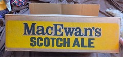 MacEwan’s Beer – 24 Pack Box – Case – Scotland -340 ml Ring Pull Cans @1960’s