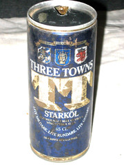 Vintage 1970’s 450ml Steel Ribbed Swedish Pripps Starkol 3 Towns Opened Beer Can