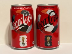 Empty coca cola coke 2026 FIFA limited Can JAPAN 350ml 2 cans Japanese