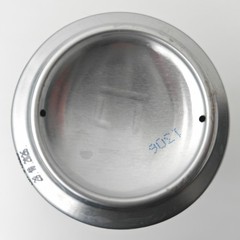 Empty Wild Shot IPA Beer can; 500 ml/16.9 fl oz – BOTTOM (LD Brewery, Croatia)