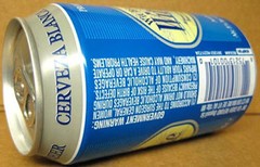 WITTEKERKE BELGIAN WHEAT BEER 33cl es CAN, BELGIUM Wit Bier Biere Blanche, gd.1+