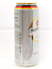 Mecklenburger Weissbier Empty Beer Can 500ml Germany 2025 Bottom Open